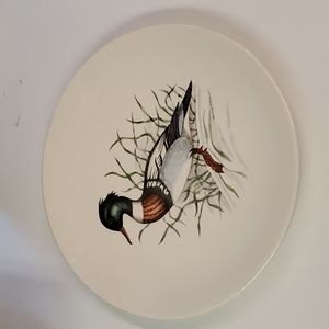 Vintage 1961 Duck by Delano Studios Decorative Plate Malcolm J. Fleming
